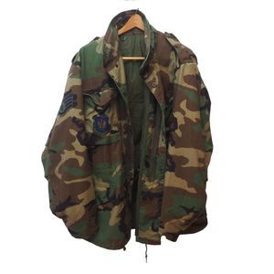 Military Field Jacket Size Large Long $75